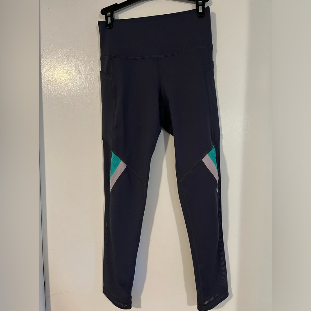 Fila Sport athletic leggings with mesh and pockets